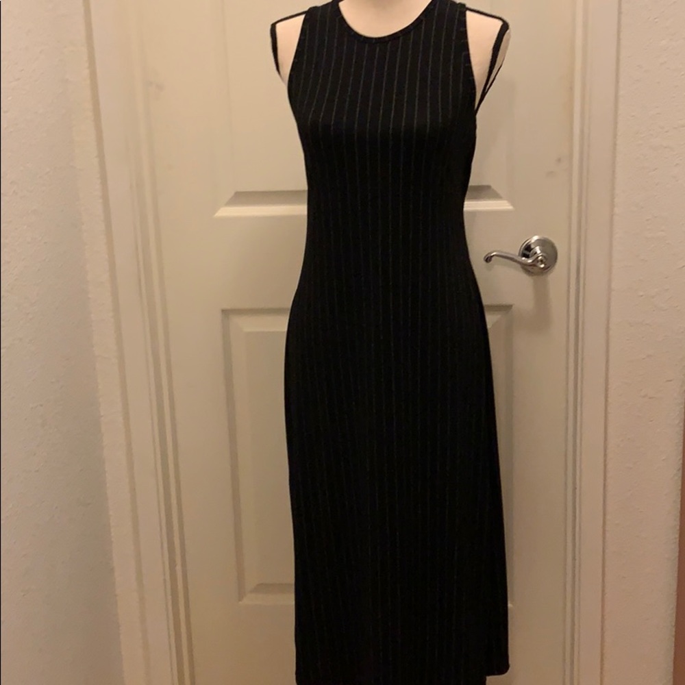 NWT Banana Republic Black Midi Dress, SP